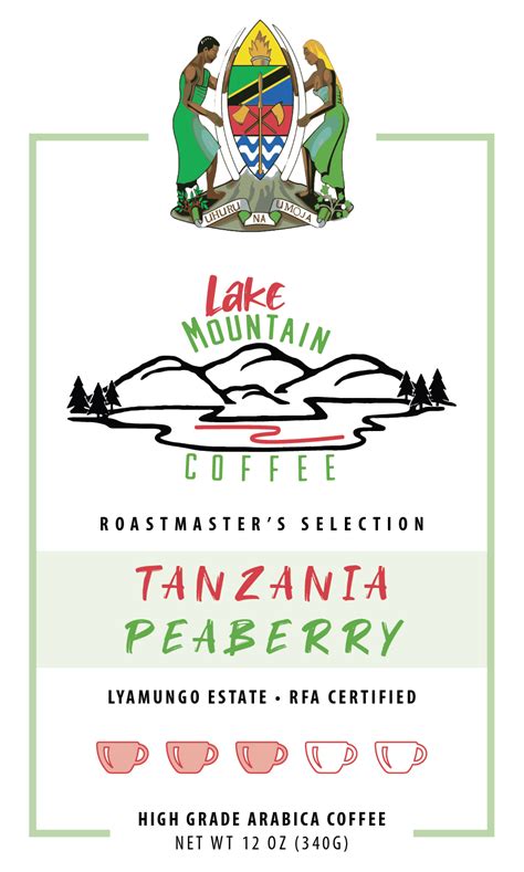 Growth in the volcanic soils of africa's highest mountain, mount kilimanjaro, make for a fully developed taste profile. Tanzania Peaberry | Lake Mountain Coffee