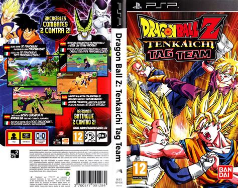 The legacy of goku 2. Caratulas Dragon Ball: DRAGON BALL Z TENKAICHI TAG TEAM (PSP)