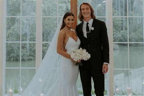 We really appreciate the wedding gifts and donations for charities of our choice! Who is Trevor Lawrence's Wife? Marissa Mowry Ties the Knot ...