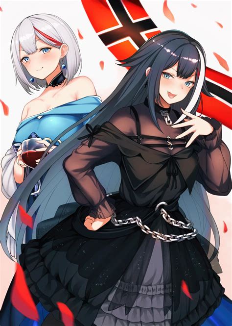 #azurlane this is our official twitter. Formal Graf & Deutschland Azur Lane : cutelittlefangs