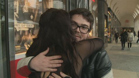 21, 2018 across social media making references to 'hugging day'. National Hugging Day: Reporter gets cuddly with strangers ...