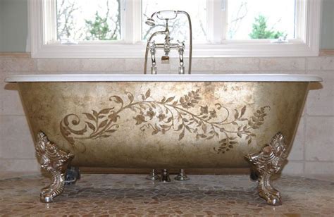 How to paint a bathtub. Photos: Tubs We'd Love To Soak In | Stylish bathroom ...