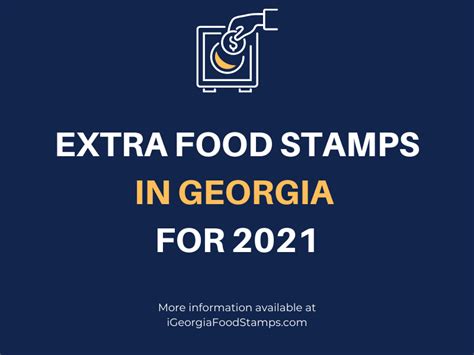 In any case, the sections below provide potential snap food stamps applicants with detailed information regarding the application itself. Extra Food Stamps in Georgia for 2021 - Georgia Food ...