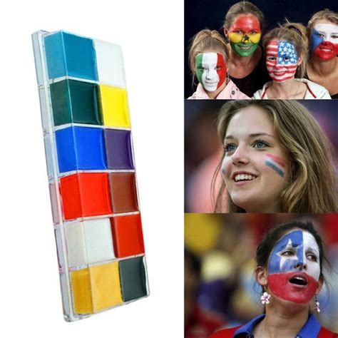 Football culture refers to the cultural aspects surrounding the game of association football. Aliexpress.com : Buy 12 Color Flash Tattoo Face Body Paint ...
