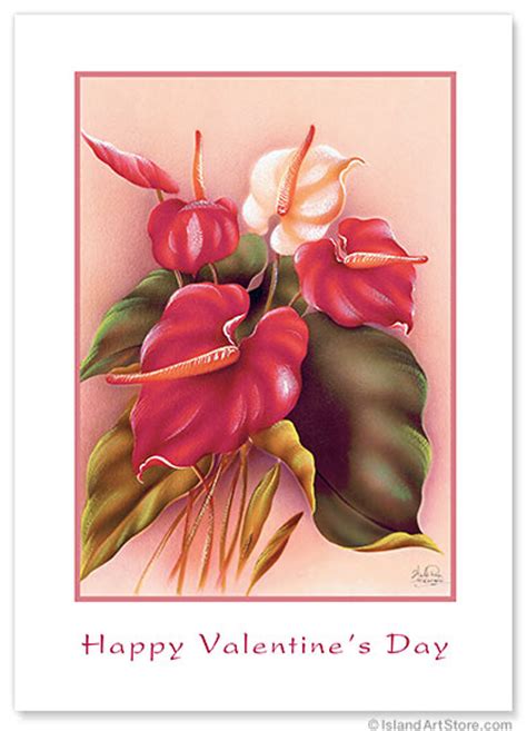 Pandemic unemployment assistance (pua) is a new temporary federal program that is part of the coronavirus aid, relief, and economic security (cares) act. Hawaiian Collectors Edition Greeting Cards - Valentine's Day Card - Hale Pua Anthurium - Frank Oda