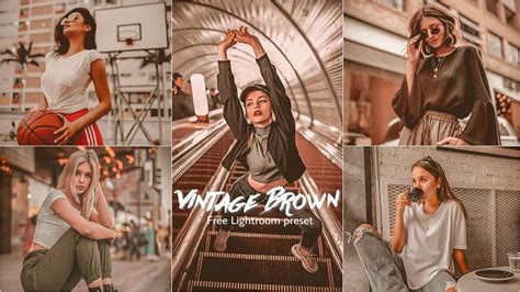 Use these freebies to take your photos to another level. Lightroom mobile presets free dng | vintage brown ...