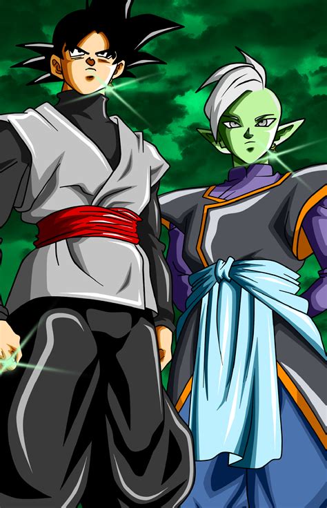 Dragon stars battle packs features favorite characters involved in the most popular and iconic battles of the world of dragon ball. Zamasu and Black by rmehedi on DeviantArt