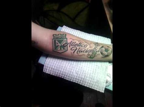 Contact tatuajes atlético nacional on messenger. Atlético Nacional Tattoo. - YouTube