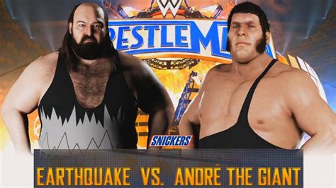 After a promising start to his sumo career, using the name kototenzan. WWE 2K18 - Earthquake vs André the Giant - Gameplay (PS4 ...