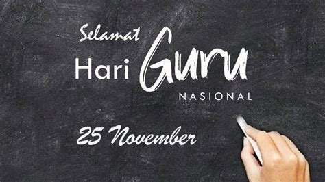 Peluhmu saat engkau lngkahkan kakimu. Kumpulan 5 Puisi untuk Hari Guru Nasional yang Diperingati ...