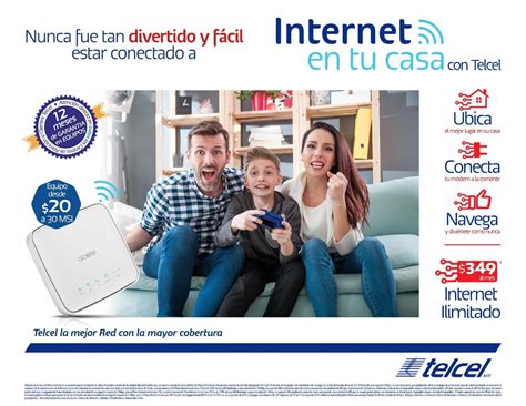 La mejor opción es contratar con jazztel. Internet Ilimitado De Casa Telcel $199 Pesos X Mes 24 ...