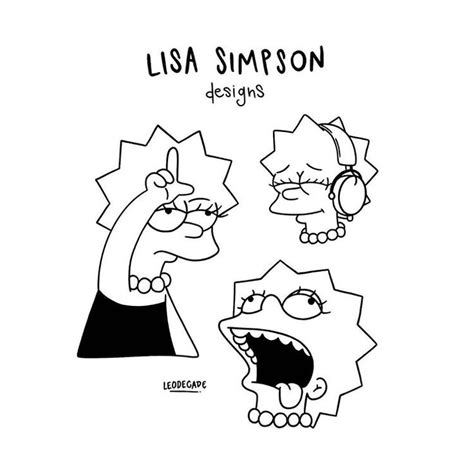 Veja mais ideias sobre os simpsons, desenho dos simpsons, fotos dos simpsons. LeoさんはInstagramを利用しています:「Lisa Simpson // available designs ...