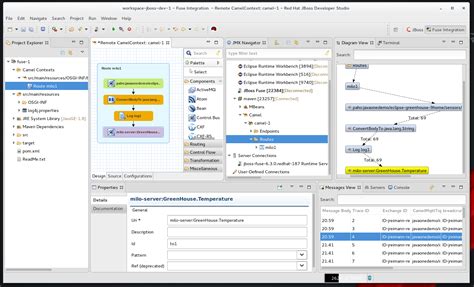 This component allows messages to be sent to (or consumed from) a jms queue or topic. Released version 0.1.0 of OPC UA component for Camel ...