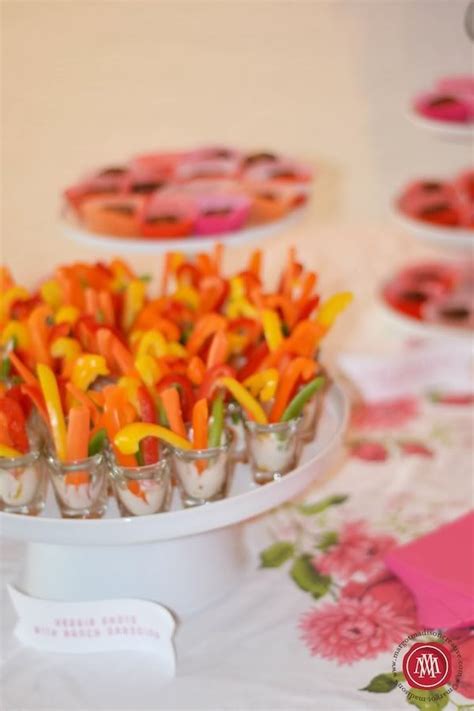 When it's time for your baby to start solids, the american academy of pediatrics suggests slowly introducing fruits, veggies, and meat one at a time to gauge his reaction. 12 Gender Reveal Party Food Ideas Will Make It More ...