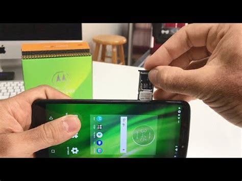 Maybe you would like to learn more about one of these? How to install SD and SIM card into Motorola Moto G6 Play - khurak