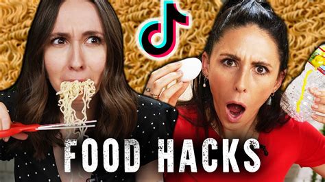 May 25, 2021 · hi everyone welcome to tiktok hacks were i will be showing you guys hacks that you can use in your life. Testing CRAZY TikTok FOOD Hacks - YouTube