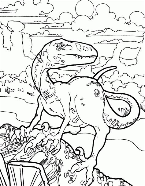 Choose your favorite coloring page and color it in bright colors. Velociraptor Coloring Pages - Best Coloring Pages For Kids
