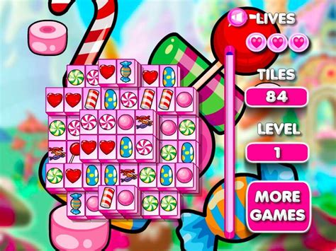 Here you can play free online mahjong games full screen no download. Mahjong Candy Connect