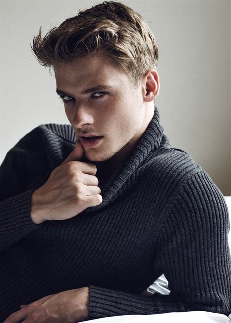 This is a video male models blond hair may be you like for reference. Renan Corbani at Fly Models by Wong Sim | Male model face ...