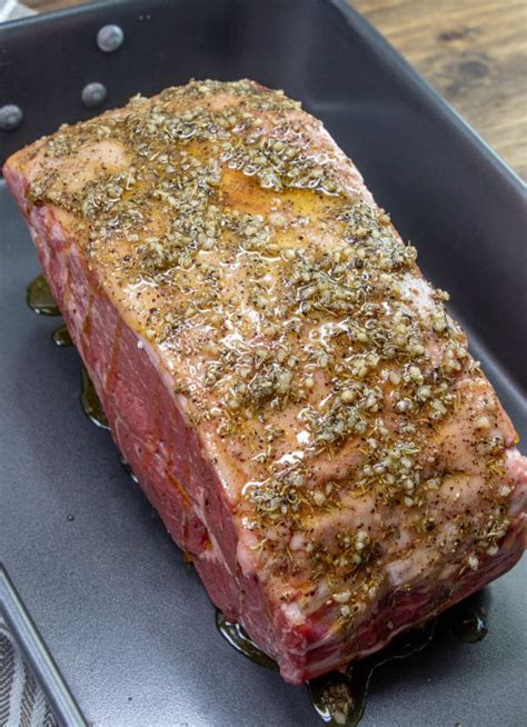 The carryover cooking that happens during au jus, which simply means with juice in french. The Best Prime Rib Recipe - super easy to make - #primerib ...