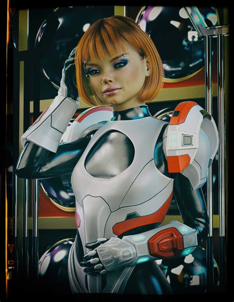 Sci-girl 3D Rendering | RenderHub Gallery