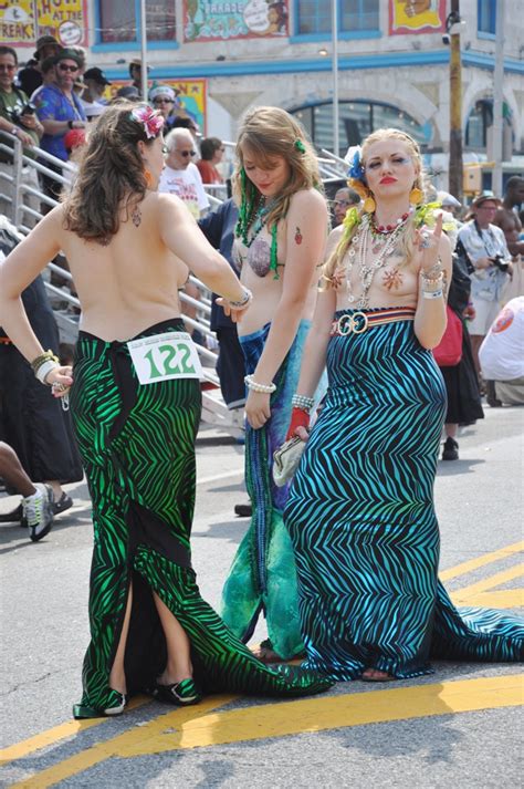 I just got back from the annual coney island mermaid parade, with mermaids, a whole boardwalk of 'em in all their glory, for all to see. A Tapestry of Pictures: Coney Island Mermaid Parade ...