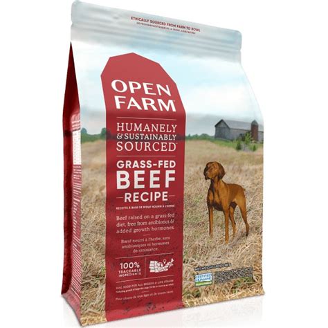 Open farm farmer's table pork freeze dried dog food 13.5oz. Open Farm Grass-Fed Beef Dog Food 24lb • Pets West • Pet ...