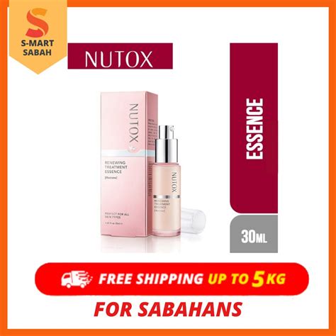 This cream also provides nourishment from deep within to keep skin radiantly glowing for a long time. Sabah NUTOX Renewing Treatment - Essence (30ml) | Shopee ...