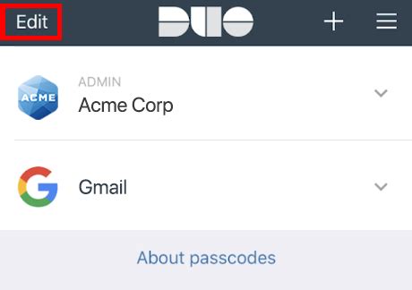 For duo accounts, duo mobile needs to be activated and linked to your account before it will work. How do I delete an account in the Duo Mobile app?