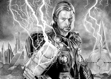 Hemsworth made his debut as the prince. THOR aka Chris Hemsworth, Avengers by Mim78.deviantart.com ...