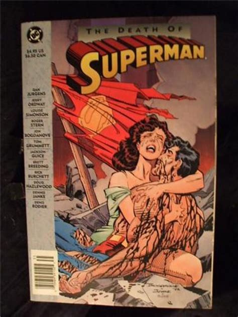 How does superman die movie? The Death of Superman Comic book 1993 - Wagjack Enterprises