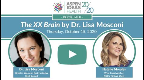 In your book, you talk about foods that boost our cognitive function. The XX Brain Book Talk with Dr. Lisa Mosconi - YouTube