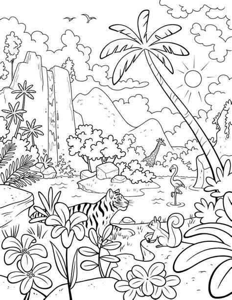 Free printable templates that children can colour in while learning to print and spell simple words. Garden Of Eden Drawing at GetDrawings | Free download