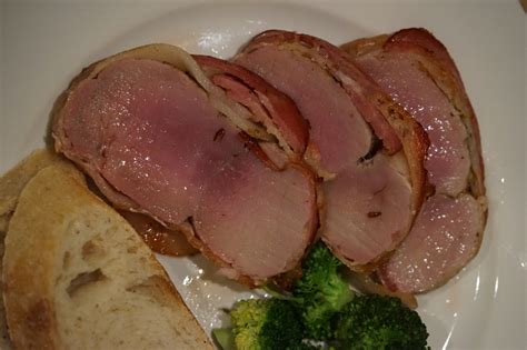 Wrapping the pork tenderloin with bacon is actually really simple, even though it may look fancy and instructions. Receipes For A Pork Loin That You Bake At 500 Degrees Wrap In Foil Paper - ROASTED PORK LOIN ...