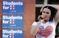 perry katy nasty woman celebrity shirt election trump victory donald dismay express celebrities hope clinton philstar comments