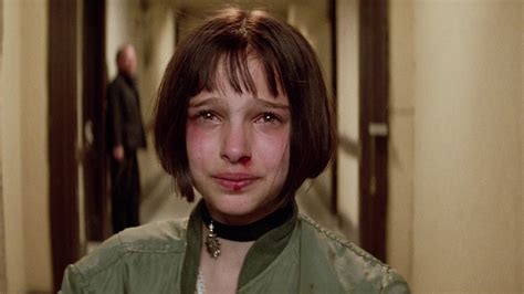 Mathilda, i'm glad you don't have a stomach ache any more. Young Natalie Portman Auditions For "Leon The Professional ...