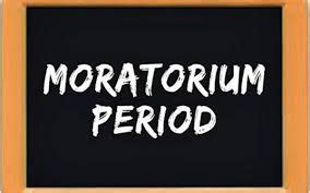 A moratorium on a particular activity or process is the stopping of it for a fixed period. Apa Itu Moratorium - TCER.MY