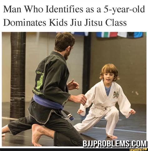 Man Who Identifies as a 5-year-old Dominates Kids Jiu 