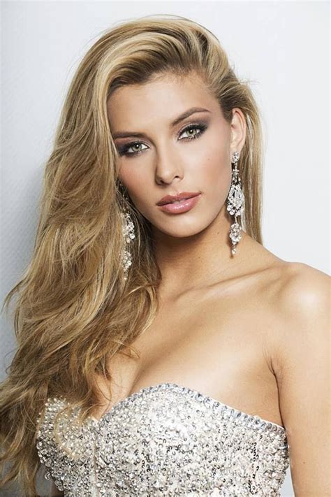 She represented her country in miss universe. Picture of Camille Cerf