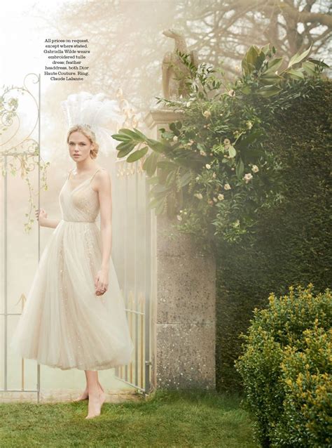 Get everything you need for throwing a perfect outdoor country wedding, from diy projects to decorations, planning advice, and more! Duchess Dior: "In Fine Feather" Gabriella Wilde for Town ...