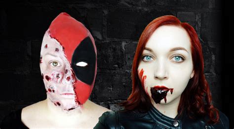 Finde deadpools schwimmhilfe und tanze auf yacht party. This is Halloween: Deadpool vs. Black Widow! - Modern ...