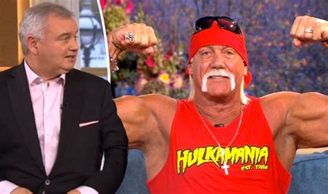 'of course there is a manopause. Eamonn Holmes compares his muscles to Hulk Hogan on This ...