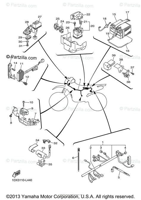 This manual contains service, repair procedures, assembling, disassembling, wiring diagrams and everything you need to know. Yamaha Motorcycle 2012 OEM Parts Diagram for Electrical - 2 | Partzilla.com