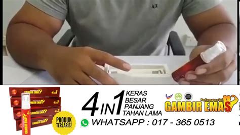 35 ke 40 minit jugak dapat. Gambir Emas Performance Gel - YouTube