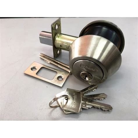 In terms of colour, st. St Guchi Single DeadBolt Lock With Thumb Turn And Key