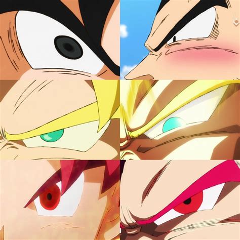 They agree to help her get to the blue planet, and from that point on, an exciting journey begins. Goku and Vegeta eyes | Personajes de dragon ball, Dragones, Dragon ball