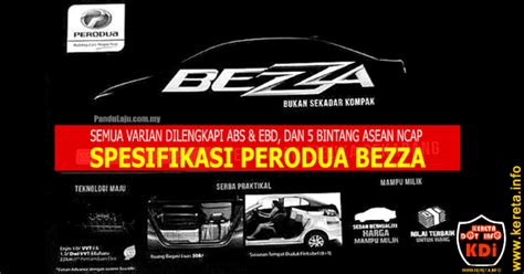 Boleh up nama kedai, alamat kedai dan contect no. PERODUA BEZZA SEDAN 1.0 & 1.3 LITER SPECIFICATION - 11 ...