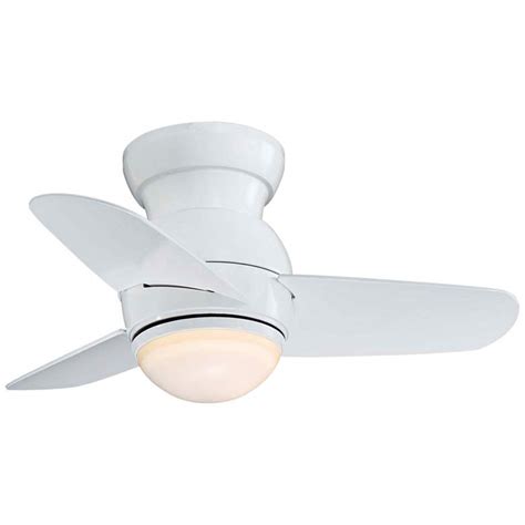 Minka aire fans also boast of powerful motors, elegant styles, and easy installation. 26" Minka Aire Spacesaver White Hugger LED Ceiling Fan ...