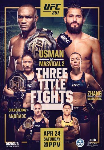 Masvidal 2 is an upcoming mixed martial arts event produced by the ultimate fighting championship that will take place on april 24. Andreas Ståhl Archives - MMAnytt.se