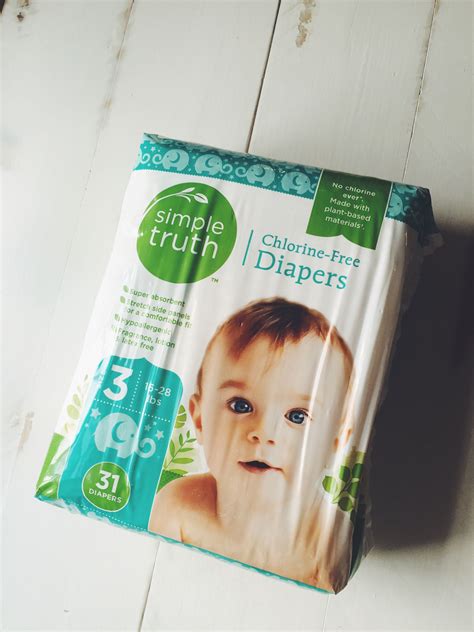 And when she uses bambo she has never had a rash. Loving these Chlorine-Free Diapers from Simple Truth. # ...